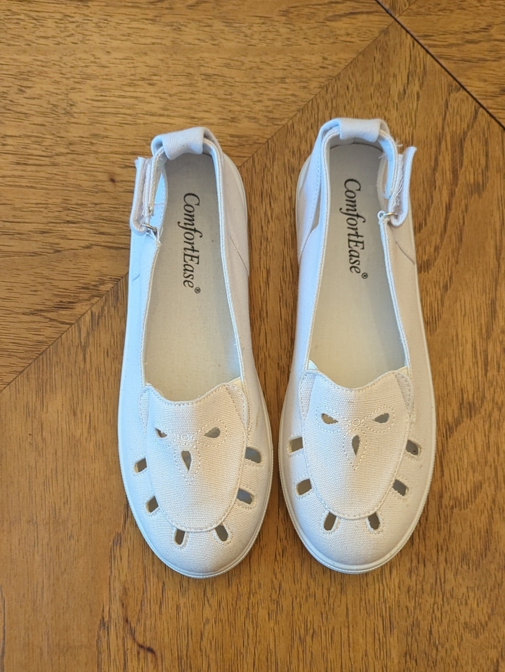 Canvas Slip-On Loafers Cottagecore Coastal Grandma